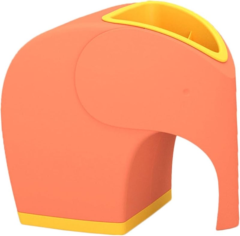 صندوق تخزين علب المناديل المكتبية على شكل فيل لطيف للمنزل والمكتب بتصميم حديث - Image 1